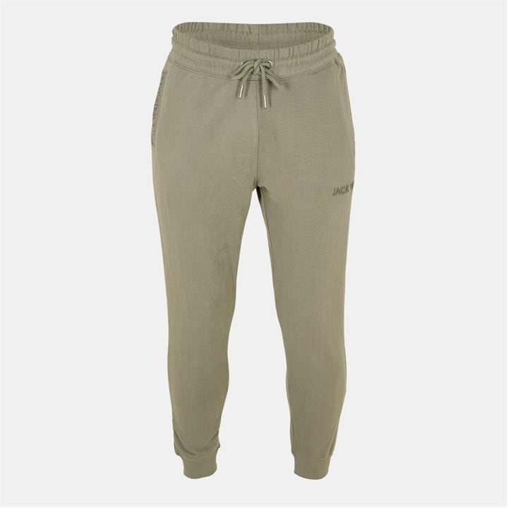 Jack Wills Men's Green Jacquard Logo Joggers in Size XS, Sports Direct