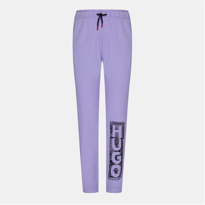 Hugo Girls Purple Logo Joggers  in Size 14 - 16 Years, Sports Direct