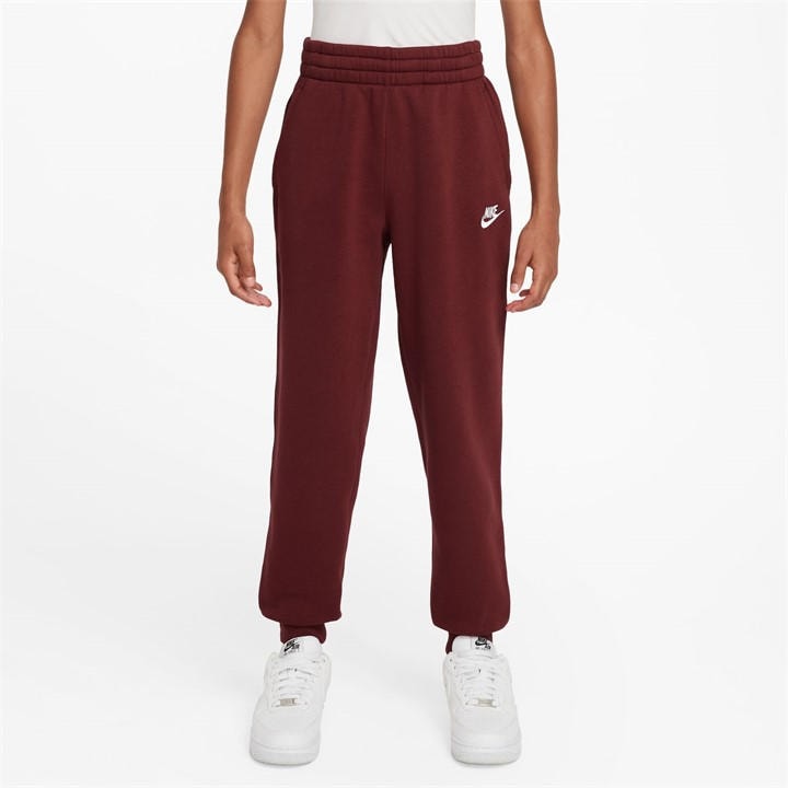 Nike Boys Red Fleece Jogging Bottoms  in Size 13 Years, Sports Direct