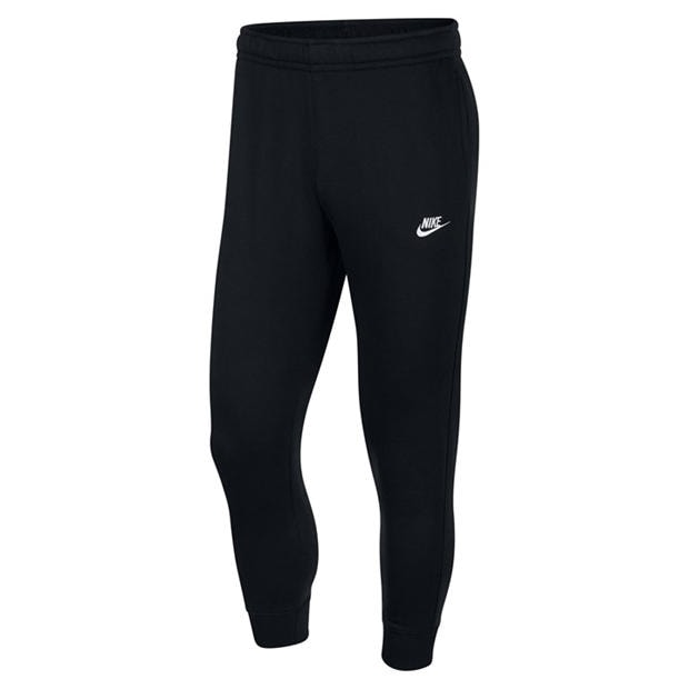 Black/White - Nike - Sportswear Club Fleece Jogging Pants Mens