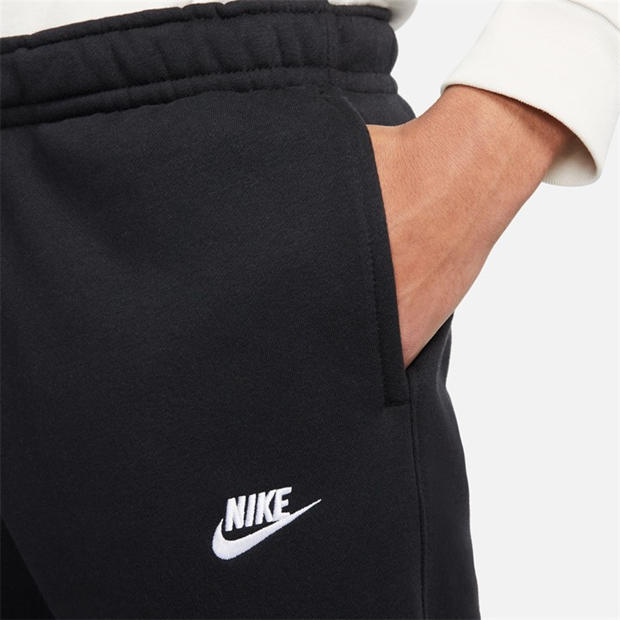 Black/White - Nike - Sportswear Club Fleece Jogging Pants Mens