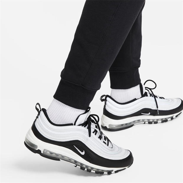 Black/White - Nike - Sportswear Club Fleece Jogging Pants Mens