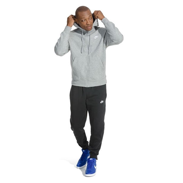 Black/White - Nike - Sportswear Club Fleece Jogging Pants Mens