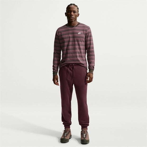 Burgundy Crush - Nike - Sportswear Club Fleece Jogging Pants Mens