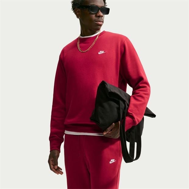 Tough Red - Nike - Sportswear Club Fleece Jogging Pants Mens