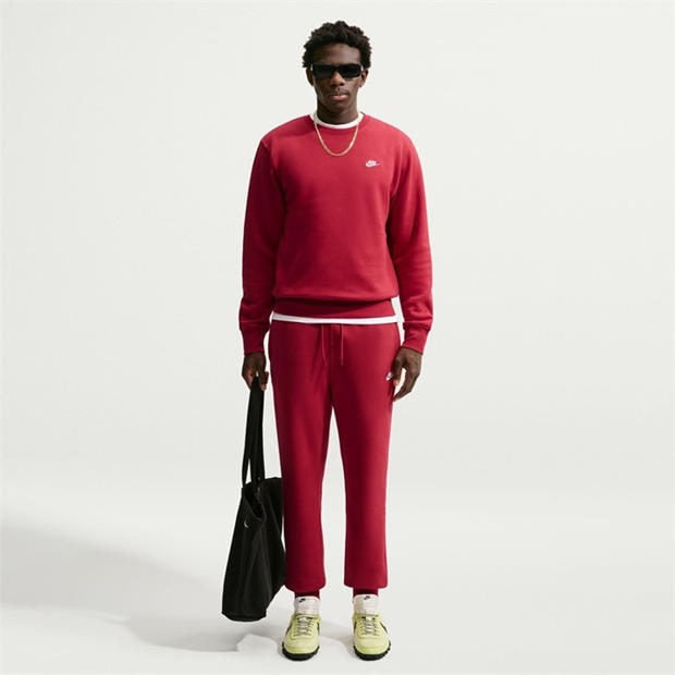 Tough Red - Nike - Sportswear Club Fleece Jogging Pants Mens