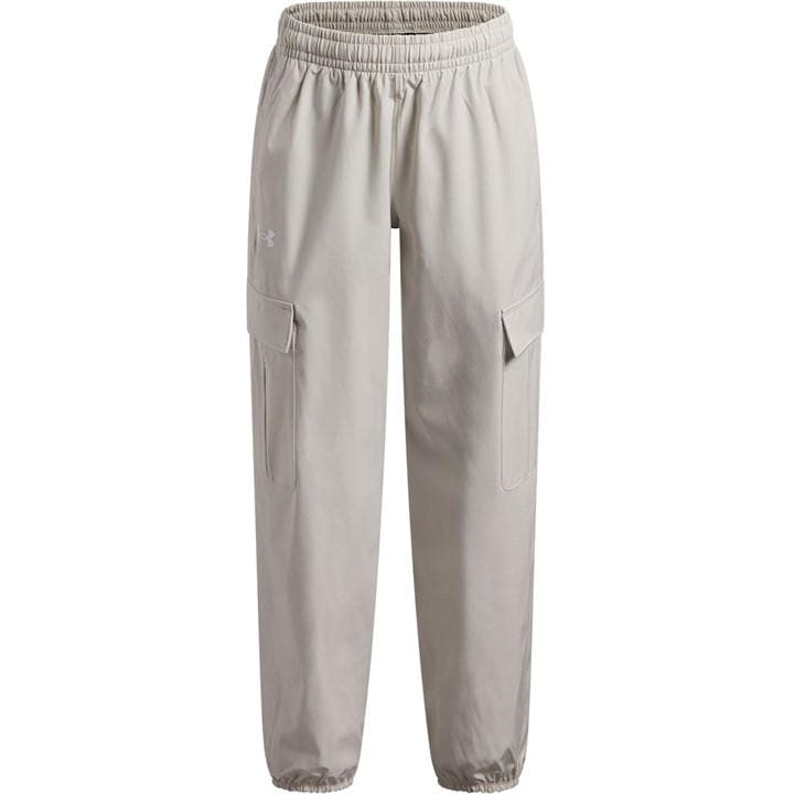 Under Armour Girls White Ua Rival Woven Cargo Pants in Size M, Sports Direct