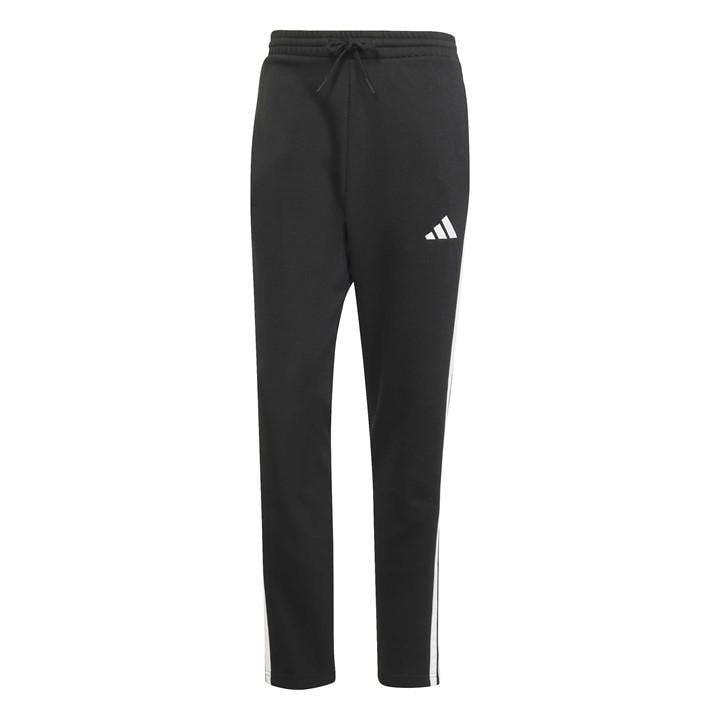 Adidas Men's Black Open Hem Fleece Joggers in Size M, Sports Direct