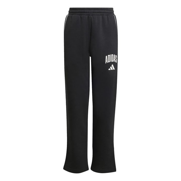 Adidas  Kids Black Seasonals Essentials Collegiate Pant  in Size 14 Years, Sports Direct