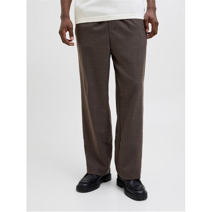 Jack And Jones Men's Brown Bill Open Hem Fleece Joggers in Size 2XL, Sports Direct