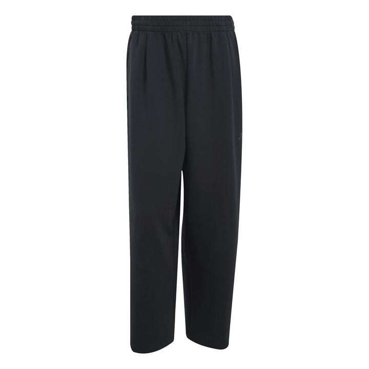 Adidas Men's Black Open Hem Fleece Joggers in Size M, Sports Direct
