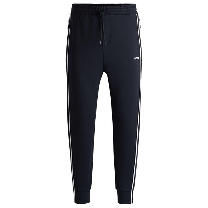 Boss Men's Blue Hbg Hadiko Jogging Bottoms, Elasticated Waistband in Size 2XL, Sports Direct
