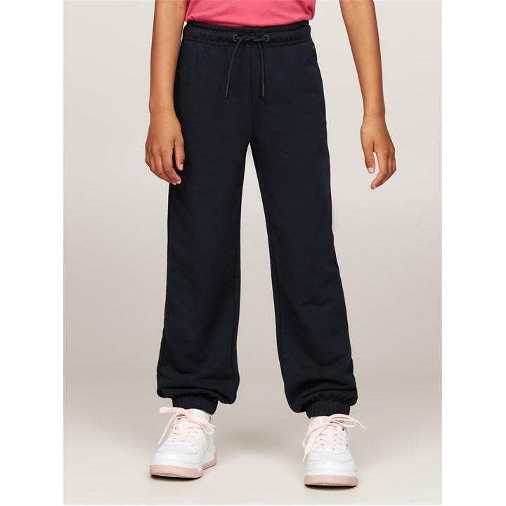 Tommy Hilfiger Girls Blue Joggers in Size 14 - 16 Years, Sports Direct