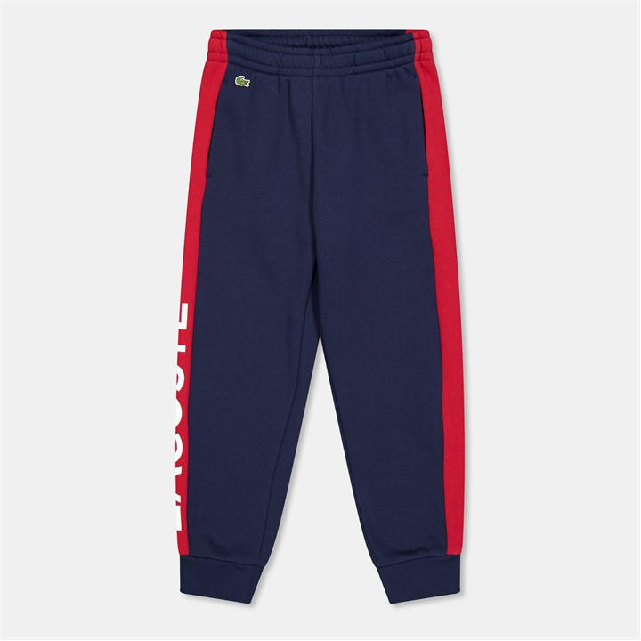 Lacoste Boys  Colourblock Jogging Bottoms in Size 11 - 12 Years, Sports Direct
