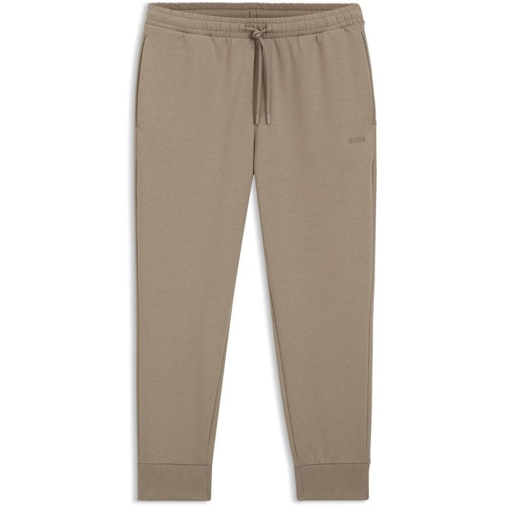 Boss Men's Brown Hadiko Joggers With Drawstring Waistband in Size M, Sports Direct