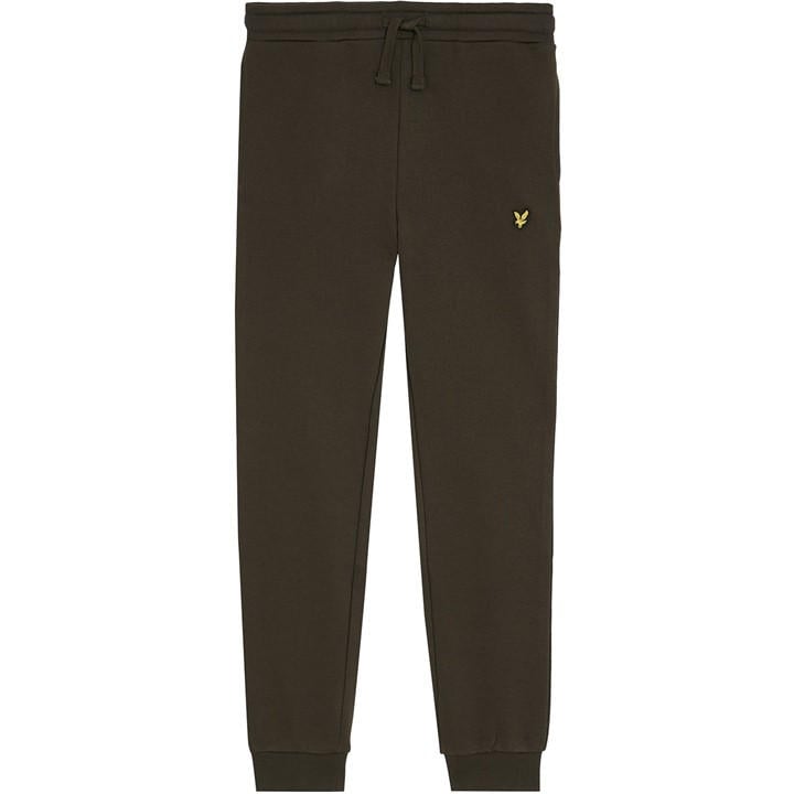 Lyle And Scott Unisex Kids Green Classic Sweat Pants Juniors
