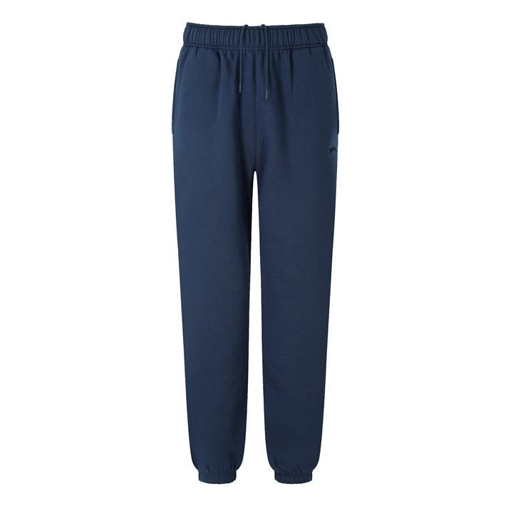 Slazenger Men's Blue Cuffed Fleece Jogging Bottoms in Size 2XL, Sports Direct