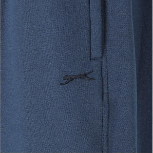 Steel Blue - Slazenger - Cuffed Fleece Jogging Bottoms Mens