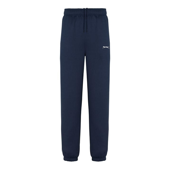 Slazenger Men's Blue Cuffed Fleece Jogging Bottoms in Size 4XL, Sports Direct