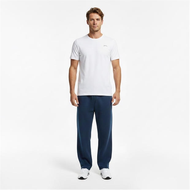 Plieno mėlyna - Slazenger - Open Hem Fleece Pants Mens