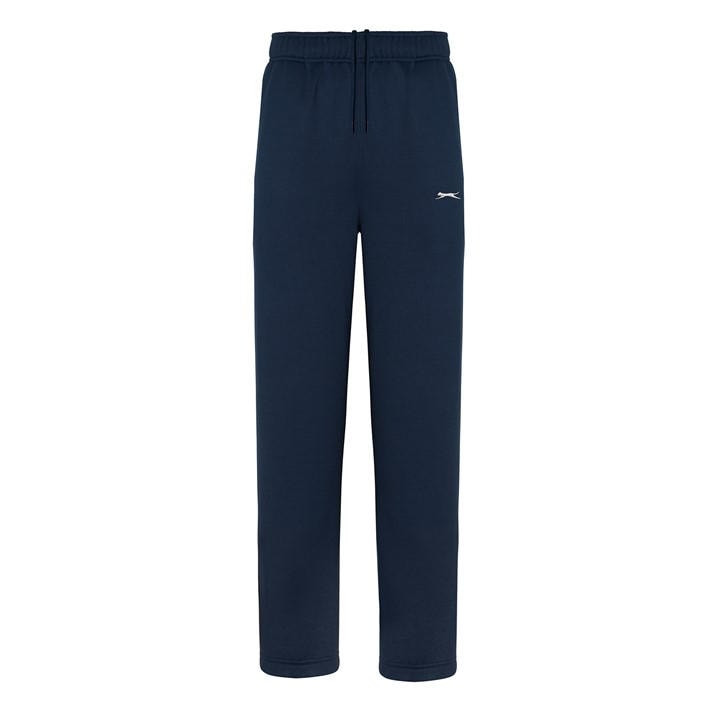 Slazenger Men's Blue Open Hem Fleece Pants in Size XS, Sports Direct