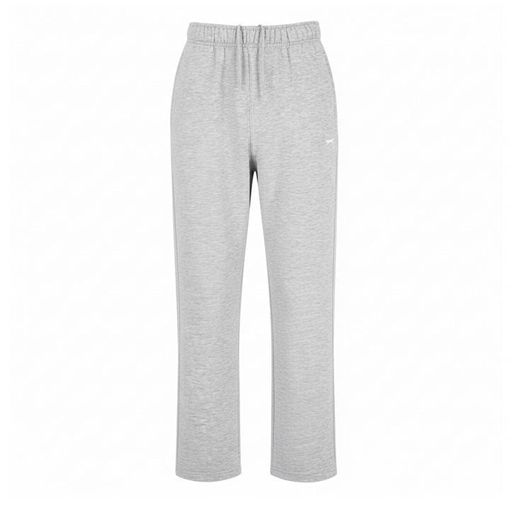 Slazenger Men's Grey Open Hem Fleece Pants in Size XS, Sports Direct