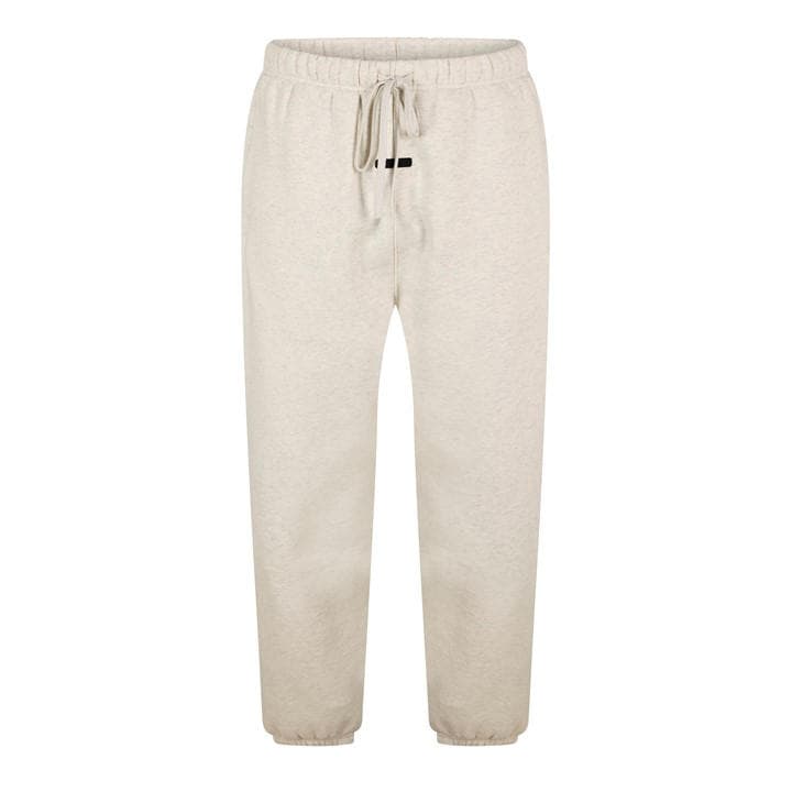 Fear Of God Essentials Men' Grey Closed Hem Fleece Joggers in Size S, Sports Direct