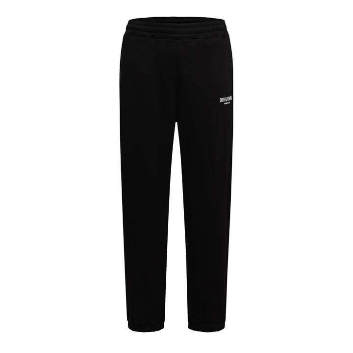Original Esenciales  Black Eddie Fleece Joggers in Size S, Sports Direct