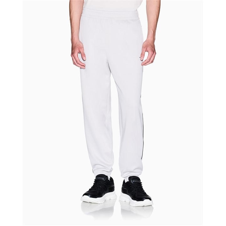 Armani Exchange Men' Grey Closed Hem Fleece Joggers in Size S, Sports Direct