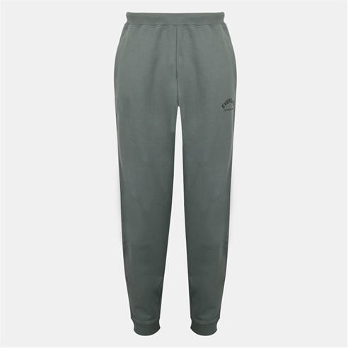 Everlast - Men's High Waisted Cotton Fleece Ribbed Cuffs Joggers