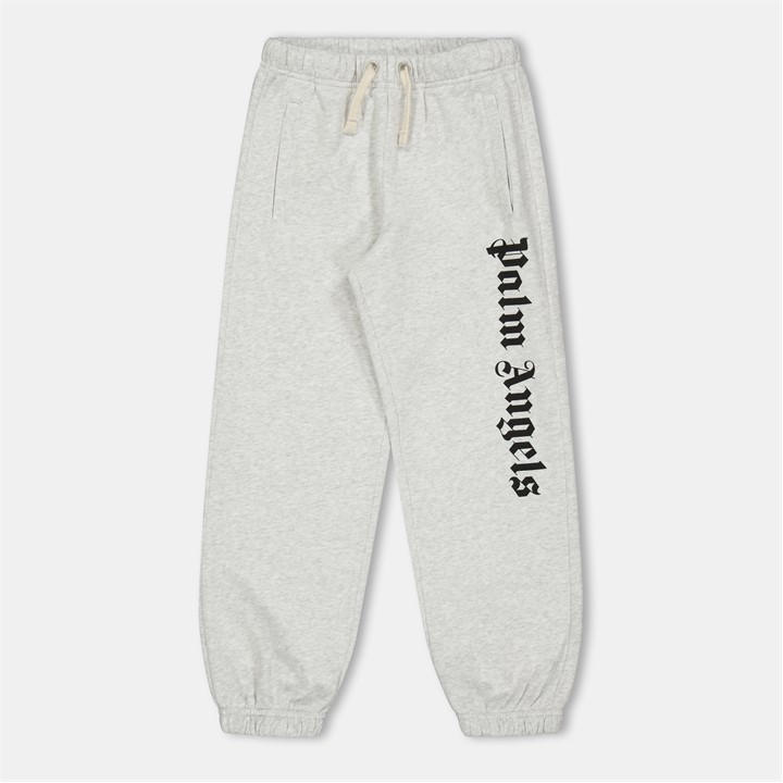 Palm Angels  Kids Grey ' Closed Hem Fleece Joggers in Size 11 - 12 Years, Sports Direct