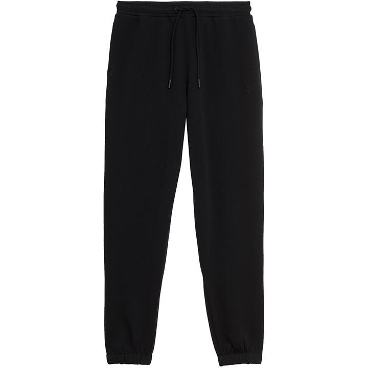 Lyle And Scott Men's Black Closed Hem Fleece Joggers in Size 2XL, Sports Direct