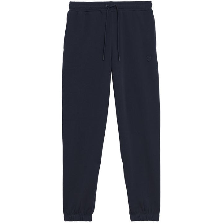 Lyle And Scott Men's Blue Closed Hem Fleece Joggers in Size 2XL, Sports Direct