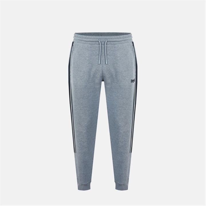 Lonsdale Men's Grey Closed Hem Fleece Joggers in Size XL, Sports Direct