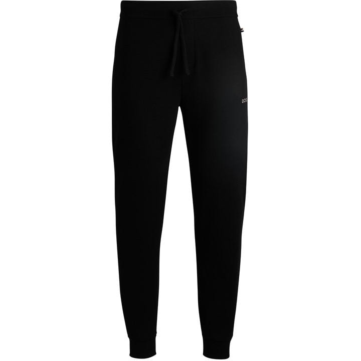 Boss Men's Black Bw Waffle Jogging Bottoms in Size L, Sports Direct
