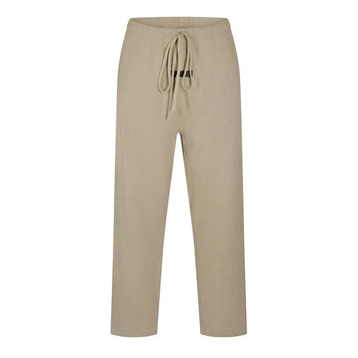Fear Of God Essentials Men' Grey Relaxed Sweatpants Closed Hem Fleece Jogging Bottoms in Size S, Sports Direct