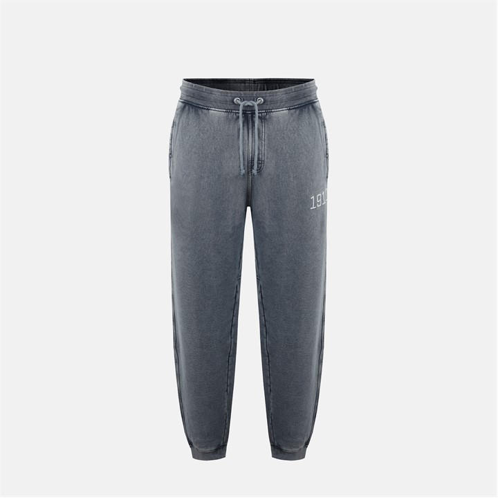 Everlast Men's Grey Nyc Jog Closed Hem Fleece Joggers in Size XL, Sports Direct