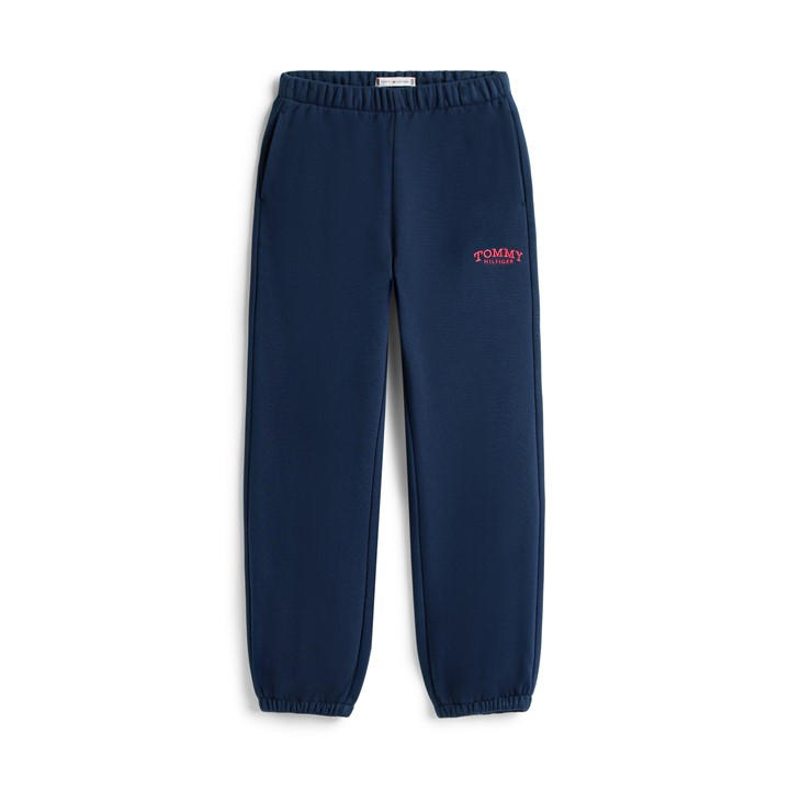 Tommy Hilfiger Girls Kids' Monotype Closed Hem Fleece Joggers - Night Navy C1g - 14Y - Image 3