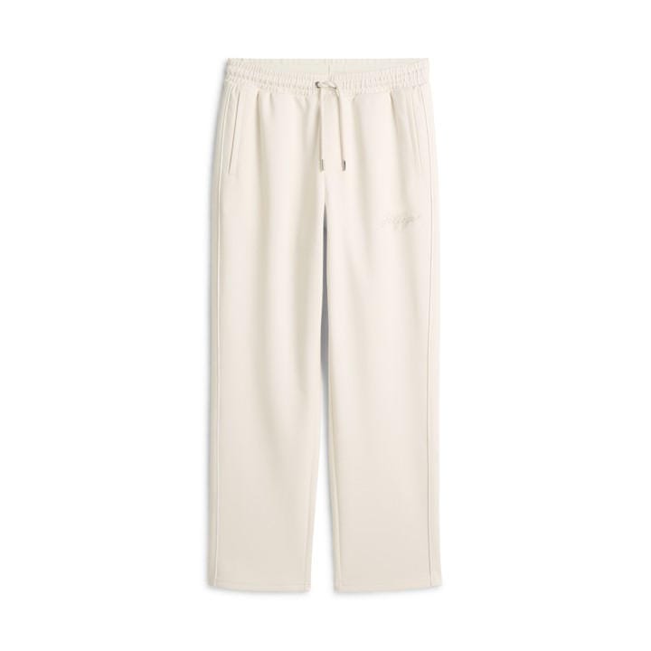 Tommy Hilfiger Men's Cream Open Hem Fleece Joggers in Size L, Sports Direct