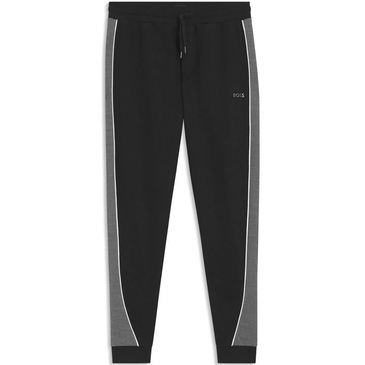 Boss Men' Black Tracksuit Pants 10269555 04 in Size S, Sports Direct