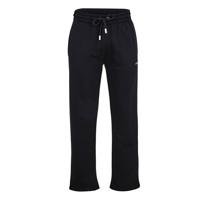 Off White Men's Black Closed Hem Fleece Joggers in Size XS, Sports Direct