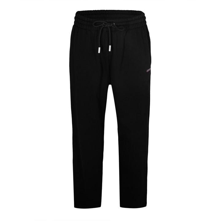 Off White Men's Black Closed Hem Fleece Joggers in Size XL, Sports Direct