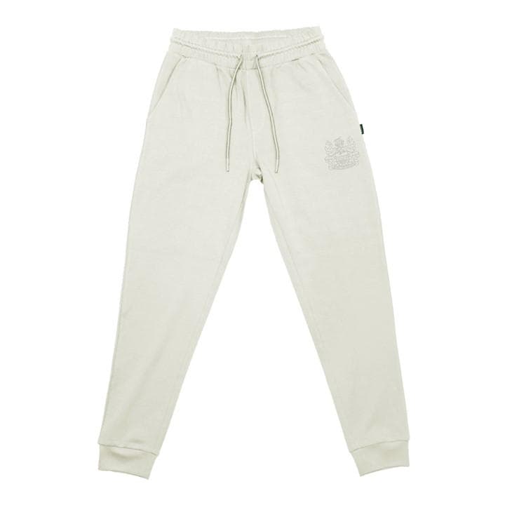 Aquascutum Men' Beige Closed Hem Fleece Joggers in Size S, Sports Direct