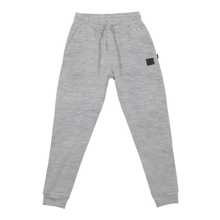 Aquascutum Men's Grey Closed Hem Fleece Joggers in Size M, Sports Direct