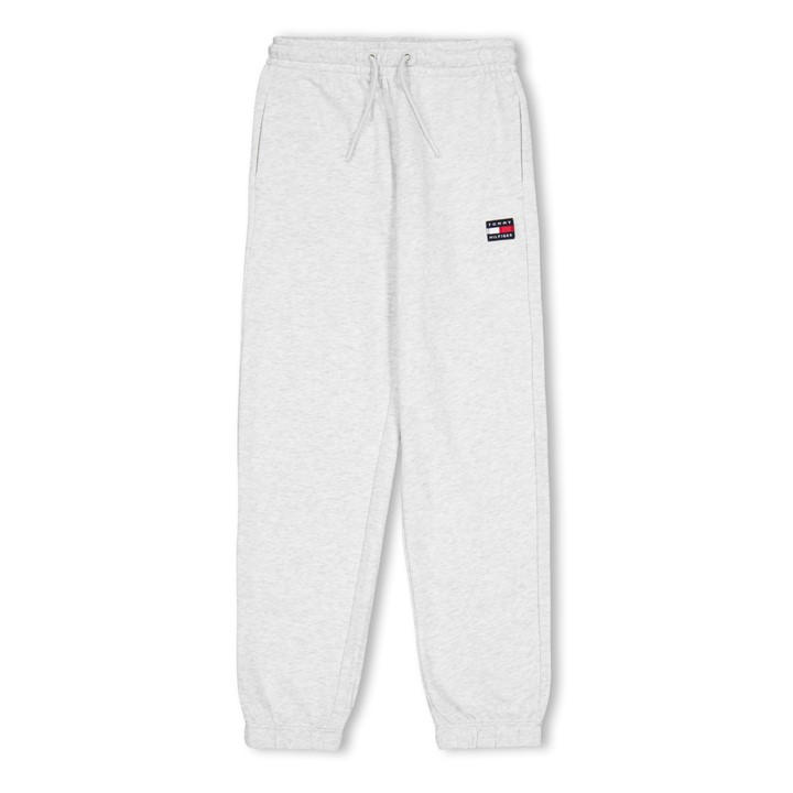 Tommy Hilfiger Boys Grey Kids' Heritage Flag Jog Closed Hem Fleece Joggers in Size 11 - 12 Years, Sports Direct