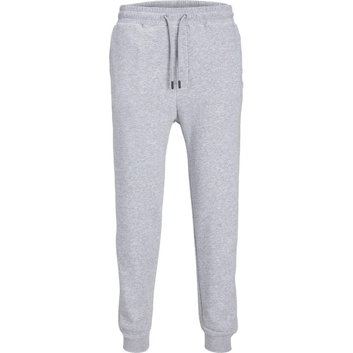 Jack And Jones Men's Grey Bradley Cuffed Jogging Bottoms Small