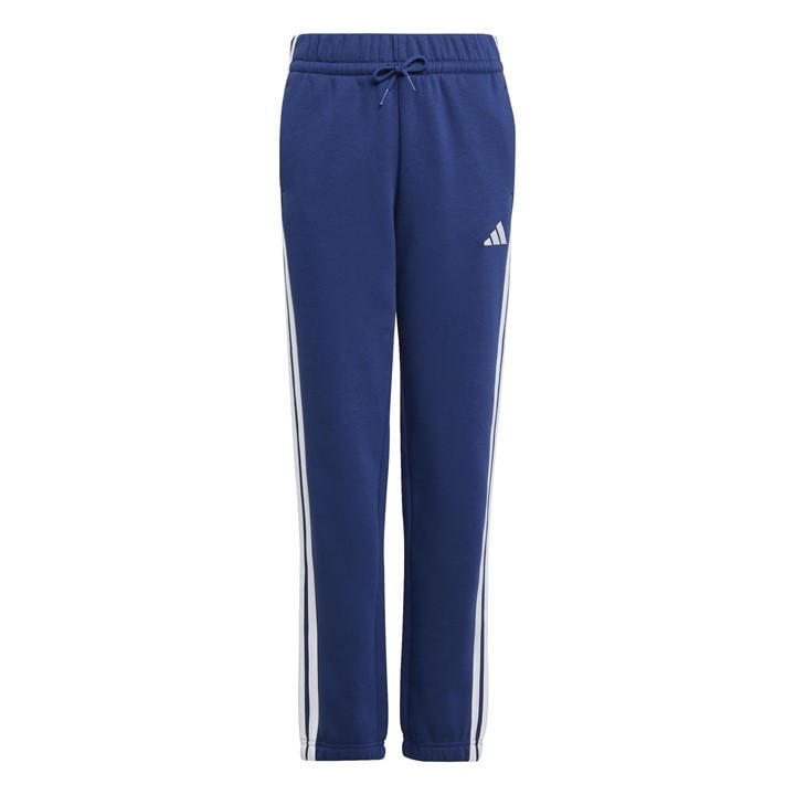 Adidas Boys Blue Essentials 3-Stripes Joggers Kids in Size 9 - 10 Years, Sports Direct