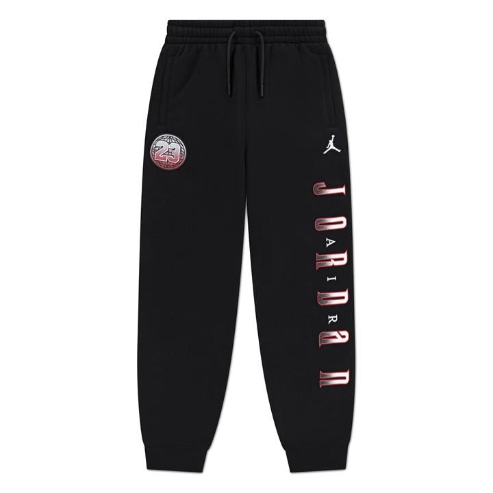 Air Jordan Boys Black Kids' Gamet Closed Hem Fleece Joggers in Size 11 - 12 Years, Sports Direct