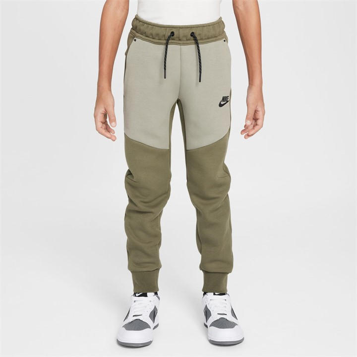 Nike Boys Green Sportswear Tech Fleece Big Kids' Pants in Size 13 - 14 Years, Sports Direct