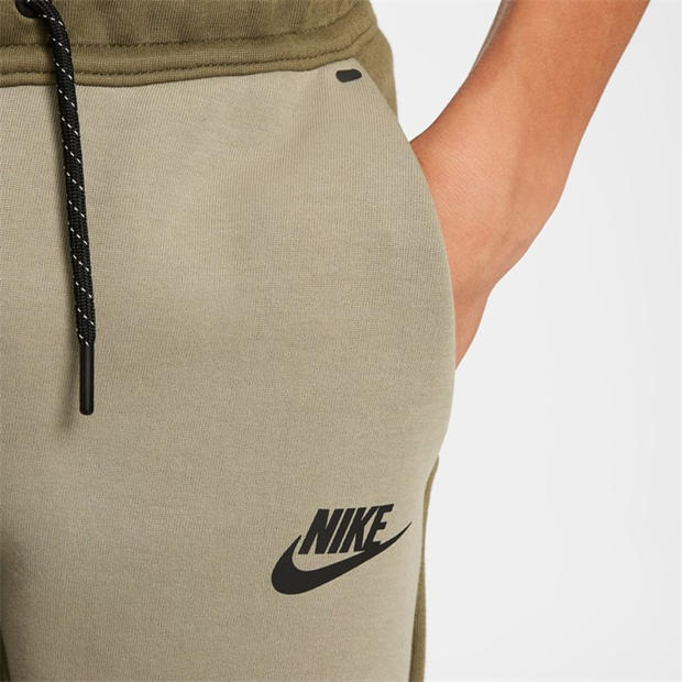 Medium Olive - Nike - Sportswear Tech Fleece Big Kids' Pants